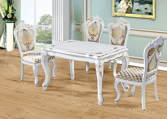 Avrupa Lüks Masif Ahşap Minimalist Yemek Masası