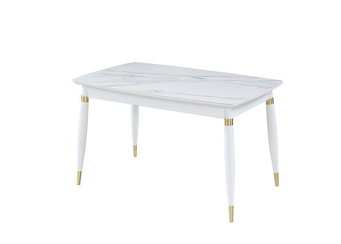 Hafif Lüks Stil 130cmx80cmx76cm Arduvaz Yemek Masası