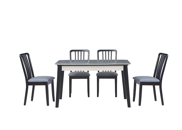 Basit Granit MDF Restoran İskandinav Yemek Masası
