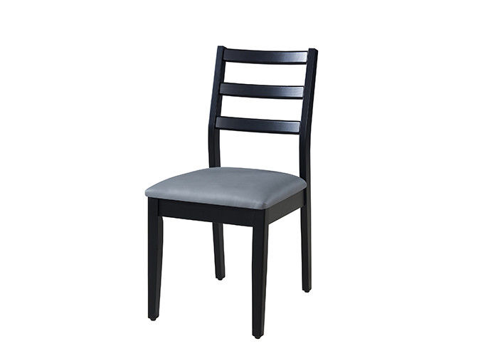 ISO9001 Koyu Gri Döşemeli Yemek Sandalyeleri
