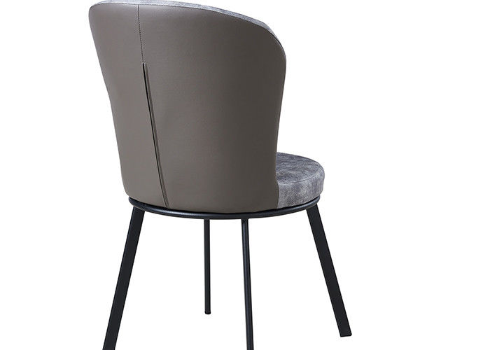 ISO9001 Minimalist Gri Aile Minderli Yemek Sandalyeleri