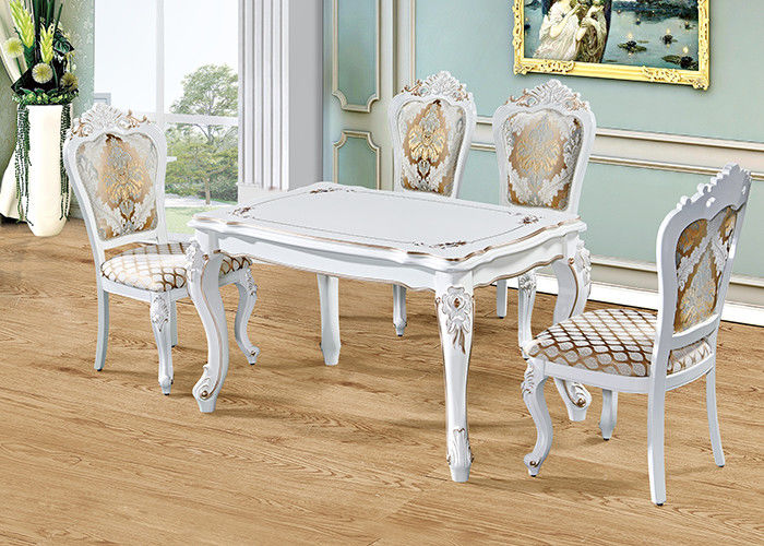 Avrupa Lüks Masif Ahşap Minimalist Yemek Masası
