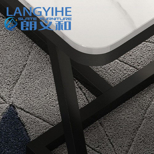 140cm Arduvaz Yemek Odası Masası Modern İtalya Minimalist Lüks Metal