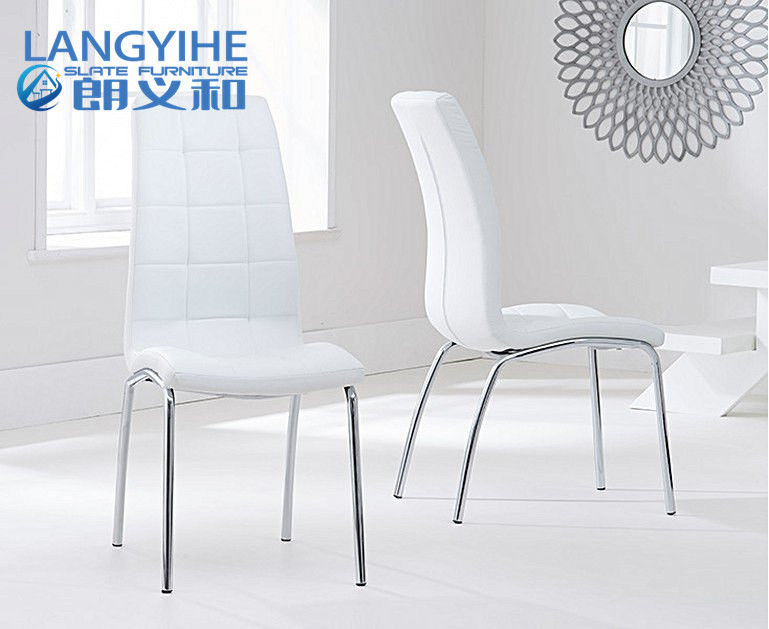Beyaz Oem Odm Daire Mermer Yemek Masası 120cm