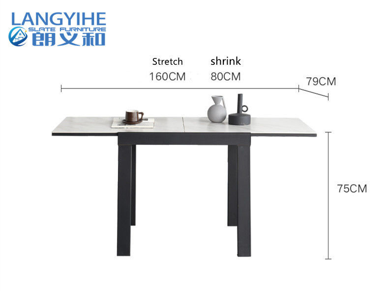Kare Açılır Kayrak Odm Modern Minimalist Yemek Masası