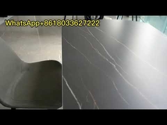 One-Piece Black Extendable Dining Table - Langyihe